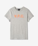 아페쎄(A.P.C.) 여성 VPC 비콜로르 반소매 티셔츠 - 신:오렌지 / COBQXF26213TAV
