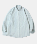 다이아몬드 레이라(DIAMOND LAYLA) Island Oxford Stripe Shirt S86 - Mint