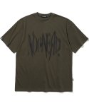 낫포너드(NOT4NERD) Thorn Logo T-Shirts - Khaki