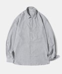 다이아몬드 레이라(DIAMOND LAYLA) Pullover Tuck Stripe Shirt S64 Black