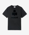 이자벨마랑(ISABEL MARANT) 여성 로고 반소매 티셔츠 - 블랙 / TS0001FAA1N09E01BK