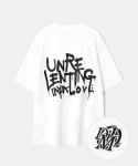 다이아몬드 레이라(DIAMOND LAYLA) Unrelenting Graffiti Short Sleeve T-shirt T79 White