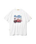 메인부스(MAINBOOTH) [Pat&Mat] Flying Car T-shirt(WHITE)