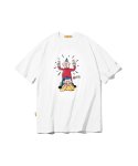 메인부스(MAINBOOTH) [Pat&Mat] Victory T-shirt(WHITE)