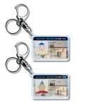 메인부스(MAINBOOTH) [Pat&Mat] ID Card Key Ring
