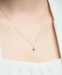 하와(HAWHA) Minimal Heart Simbol Necklace (Silver925)