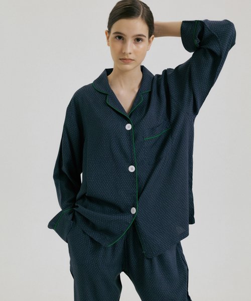 MUSINSA公式 JO S LOUNGE Modal 100 w Evergreen Pajama Set