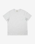 솔티(SORTIE) Essential Comfort Poket T-Shirts (White Melange)