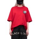 블랙블론드(BLACKBLOND) 비비디 디스오더 패치 티셔츠 (레드)