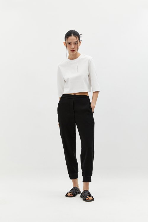 BLANC de NOIRS - Milpa Banding Jogger Pants (Black)