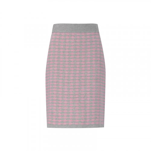 SOUP - Wave Pattern Knit Skirt (SZ3KS35)