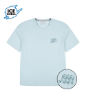 밀레 클래식(MILLET CLASSIC) MCC 쓰리 하이킹보이 아이스쉘 티셔츠_L/BLUE