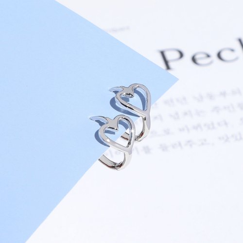 PAUL BRIAL - Heart One-Touch Earrings PUSE0180