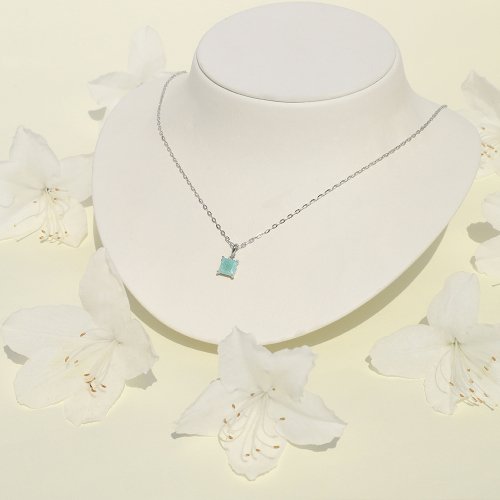 PAUL BRIAL - Ice Cubic Necklace PJSN0191