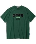 트립션(TRIPSHION) COZINESS VARSITY LOGO 티셔츠 - 그린