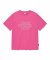 척 LSB 아웃라인 로고 반팔 티셔츠 (핑크)