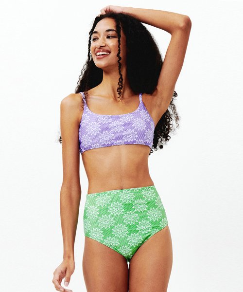 Musinsa Delightpool Floral Lace Bikini Bottom Mint Tea