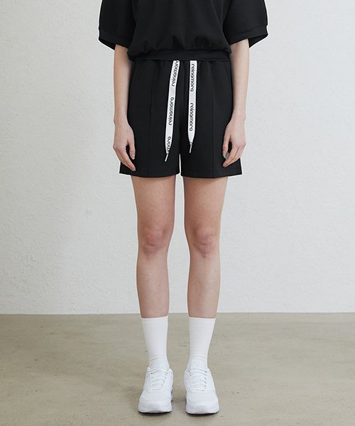Recycled 4-Part Relaxed Shorts Black