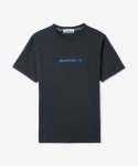스톤아일랜드(STONE ISLAND) 남성 마이크로 그래픽 원 로고 반소매 티셔츠 - 블랙 / 76152NS82V0020