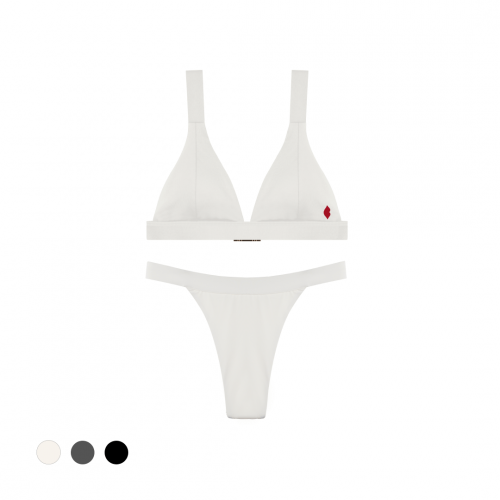 Triangle bikini set