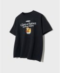 아워스코프(OURSCOPE) Glass of Sunset T-Shirts (Black)
