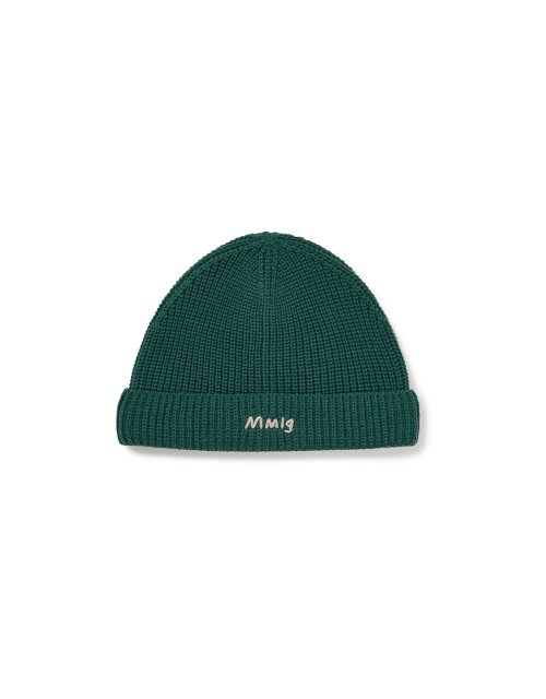 MUSINSA MMLG Mmlg EMBROIDERY KNITCAP GREEN