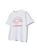 그래피커스(GRAFIKUS) LOVE FLOWER T-SHIRTS WHITE