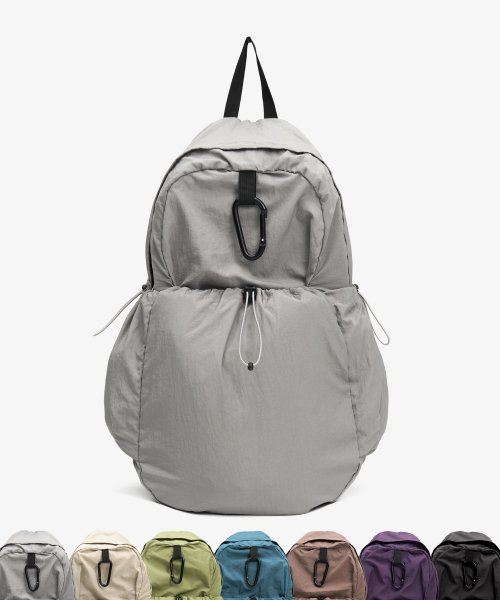 Musinsa Toffee Carabiner Nylon Backpack Colours