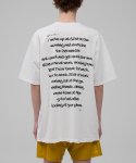 이에스씨 스튜디오(ESC STUDIO) life plan washing t-shirt(white)