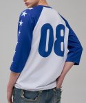 이에스씨 스튜디오(ESC STUDIO) 80s raglan t-shirt(blue)