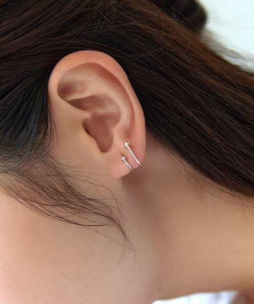 TATIANA - (Silver 925) Double Planet Earrings EC3033