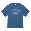 라디네오(RADINEO) 20수 쉐이킹 블루 반팔 티셔츠 블루