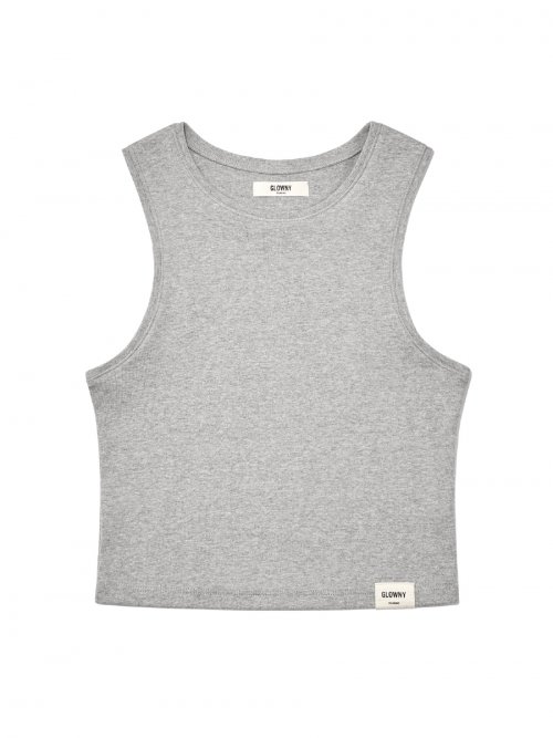 MUSINSA GLOWNY G CLASSIC SLEEVELESS GRAY