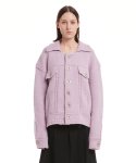 트렁크프로젝트(TRUNK PROJECT) Purple Jacket  Knit Cardigan