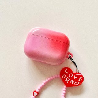 러브오낫(LOVE OR NOT) Peach Crush Airpodcase 에어팟케이스