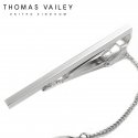 토마스 베일리(THOMAS VAILEY) 넥타이핀-어토니 무광 6cm