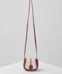 아카이브앱크(ARCHIVEPKE) Oval wallet bag(Red clay)_OVBRX23503CHC