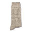 커스텀멜로우(CUSTOMELLOW) solid texture socks CALAX23217BEX