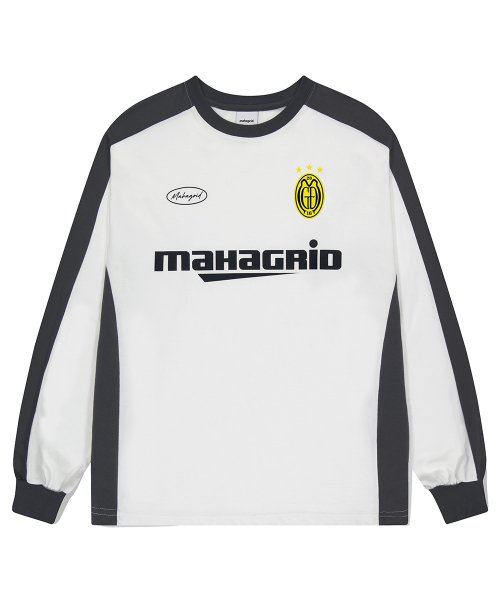 Musinsa Mahagrid Mgd Football Ls Tee White Mg Dfmt A