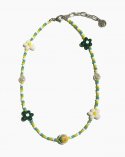 셉텐벌5(SEPTEMBER5) Flower multi biz necklace