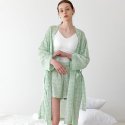 코즈넉(KOZNOK) 그리니 여름 여성 로브가운 잠옷  파자마