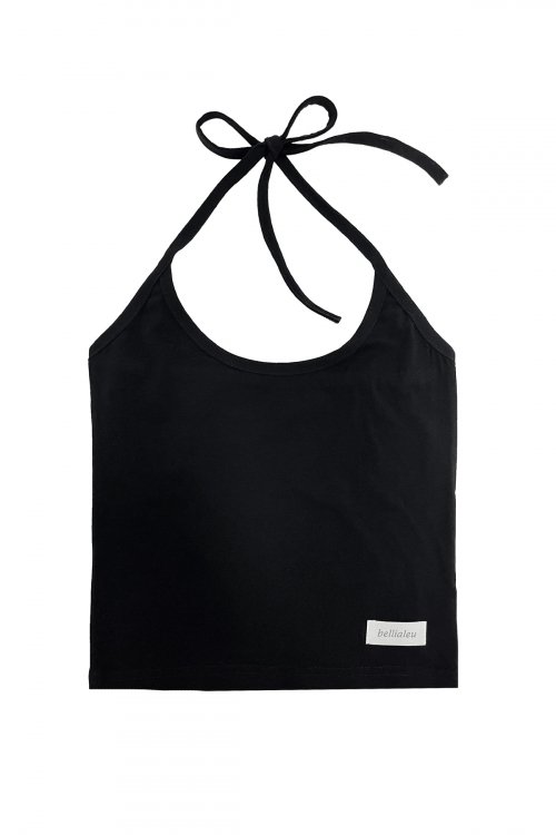 Musinsa Bellialeu Basic Halter Sleeveless Black