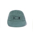 크리틱(CRITIC) WORMHOLE LOGO PIGMENT CAMP CAP GREEN
