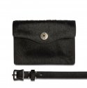 디아프바인(DIAFVINE) DV.LOT 686 Black Calf Hair Belt Bag