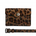 디아프바인(DIAFVINE) DV.LOT 686 Belt pouch / Leopard Hair on hide