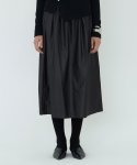 엘리오티(ELLIOTI) Glossy Long Skirts_Black