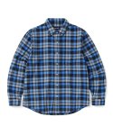 디스이즈네버댓(THISISNEVERTHAT) (FW23) Flannel Check shirt Blue