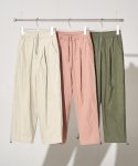 Nylon Deep One Tuck String Pants [Other 3 Colors]