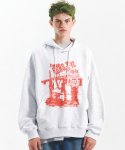 메인부스(MAINBOOTH) Teenager Hood T-shirt(CLOUD GRAY)