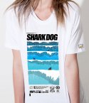 돌돌(DOLDOL) SHARK DOG_tshirts-184  샤크독 서핑 하와이 여름 캐릭터 그래픽 티셔츠